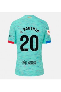 Barcelona Sergi Roberto #20 Jalkapallovaatteet Kolmaspaita 2023-24 Lyhythihainen